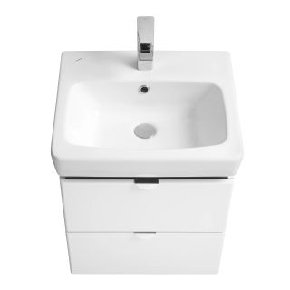 Тумба под раковину Акватон Скай 60см белый 1A238201SY010